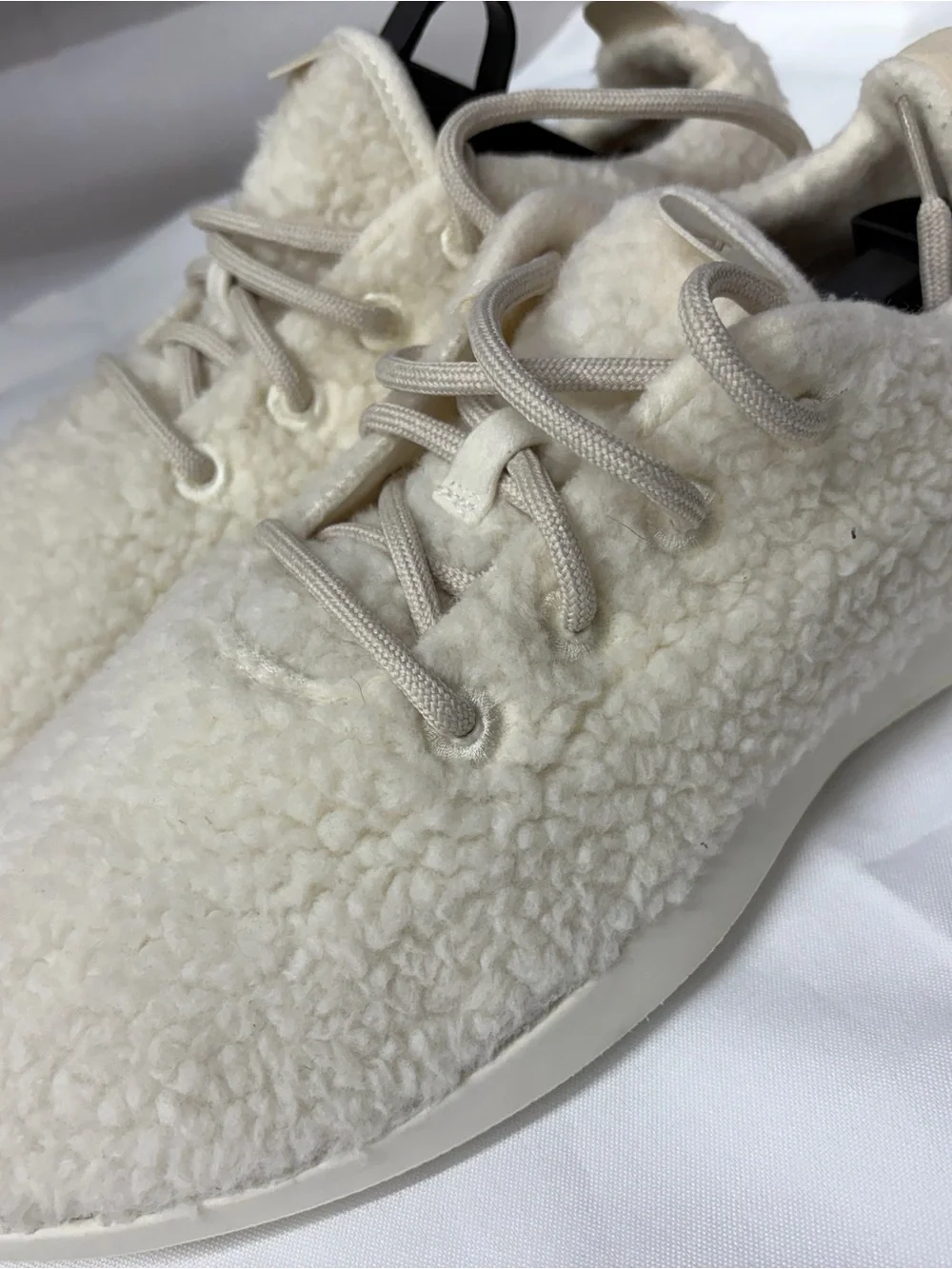 allbirds Men's Off-White Sherpa Knit Sneakers